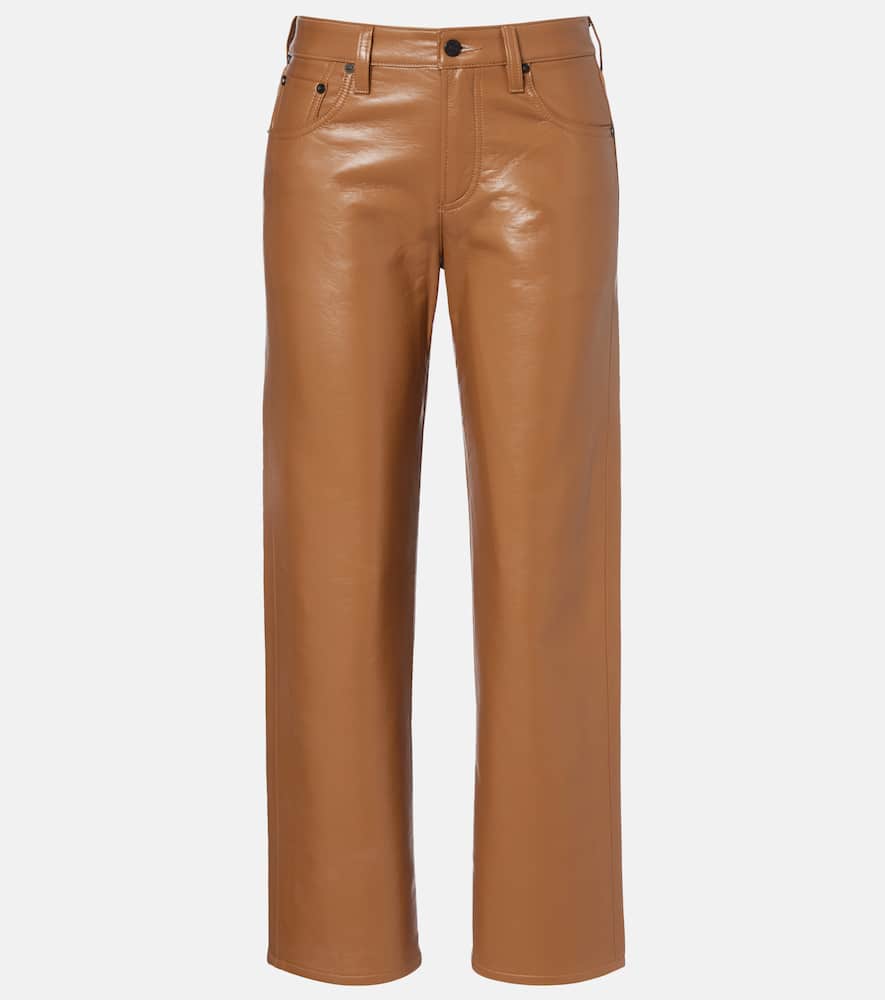Faye cropped straight pants