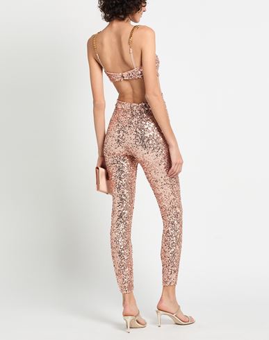 Woman Jumpsuit Blush Size 4 Polyester, Elastane