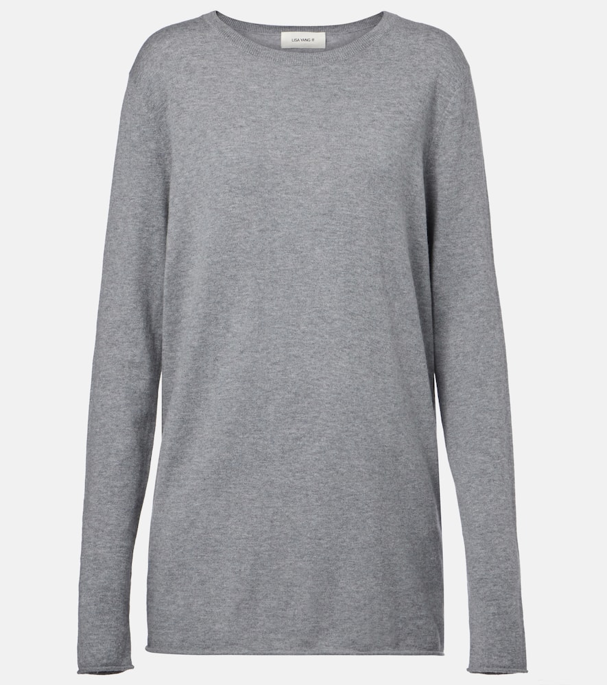 Maurie cotton and cashmere sweater