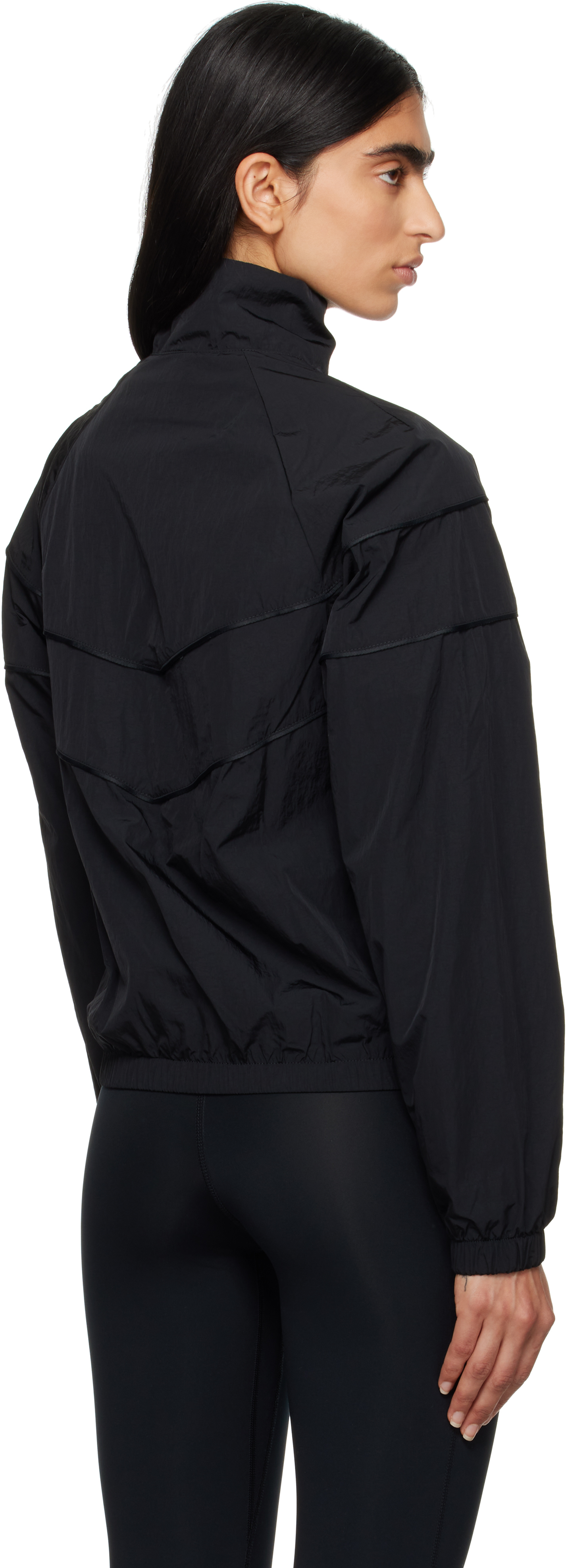 Black Windrunner Jacket
