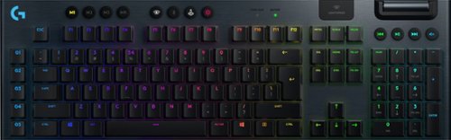 G915 LIGHTSPEED Full-size Wireless Mechanical GL Linear Switch Gaming Keyboard with RGB Backlighting - Black