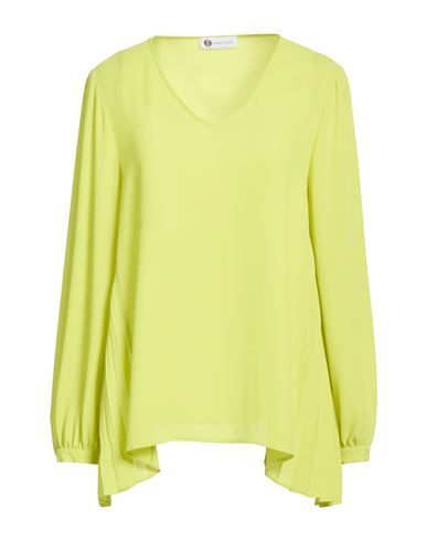Woman Top Lime green Size 8 Polyester
