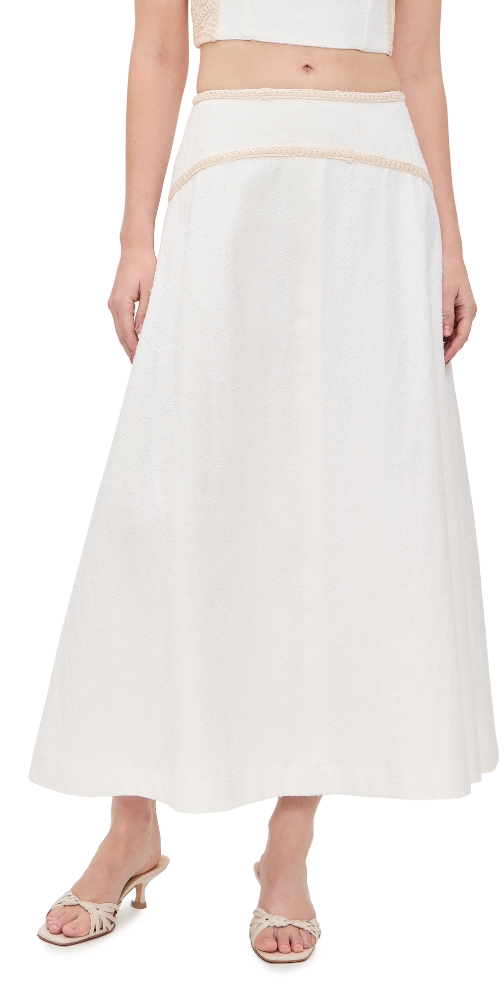 Lanni Skirt White