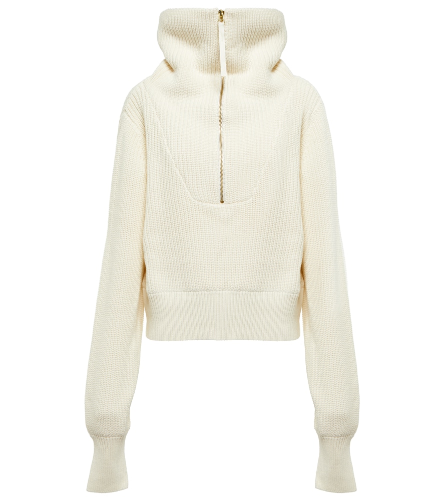 Mentone half-zip sweater