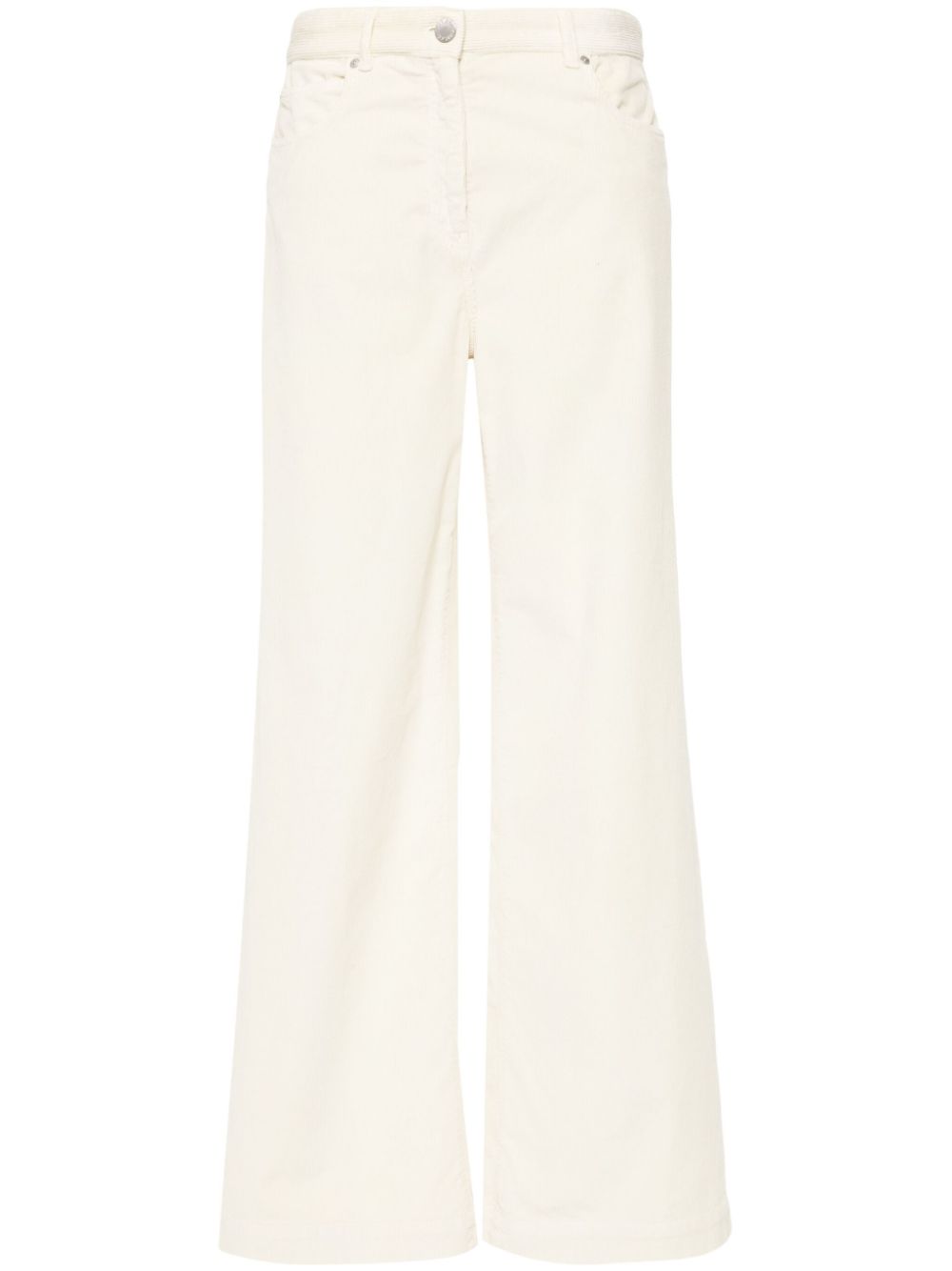 Wendy cotton-blend trousers - Green