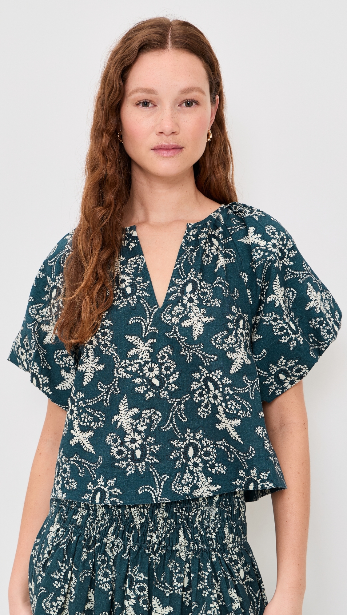The Blythe Top Indigo Bandana