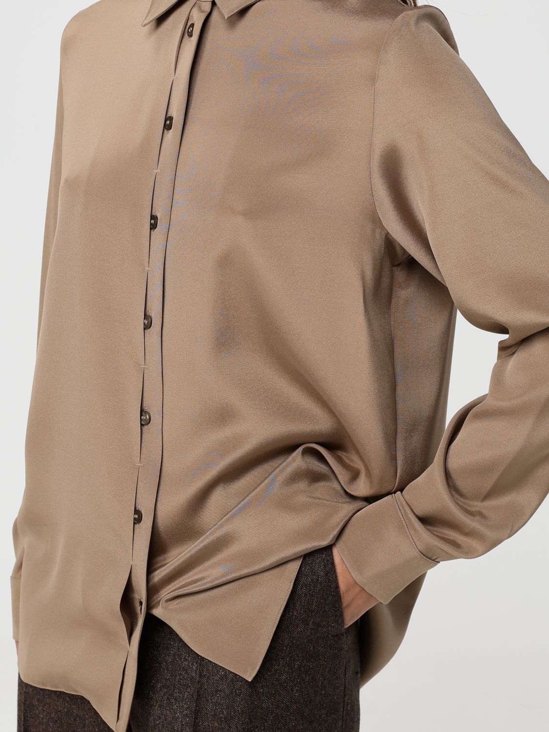 Shirt Woman color Brown
