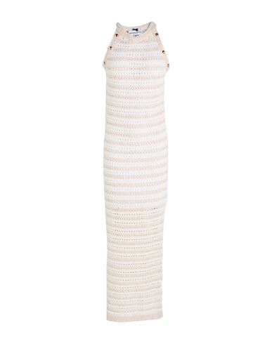 Woman Maxi dress Ivory Size 10 Cotton, Polyamide, Polyester
