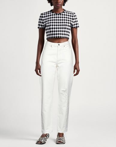 Woman Jeans Cream