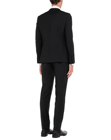 Man Suit Black Size 44 Wool, Polyester, Elastane