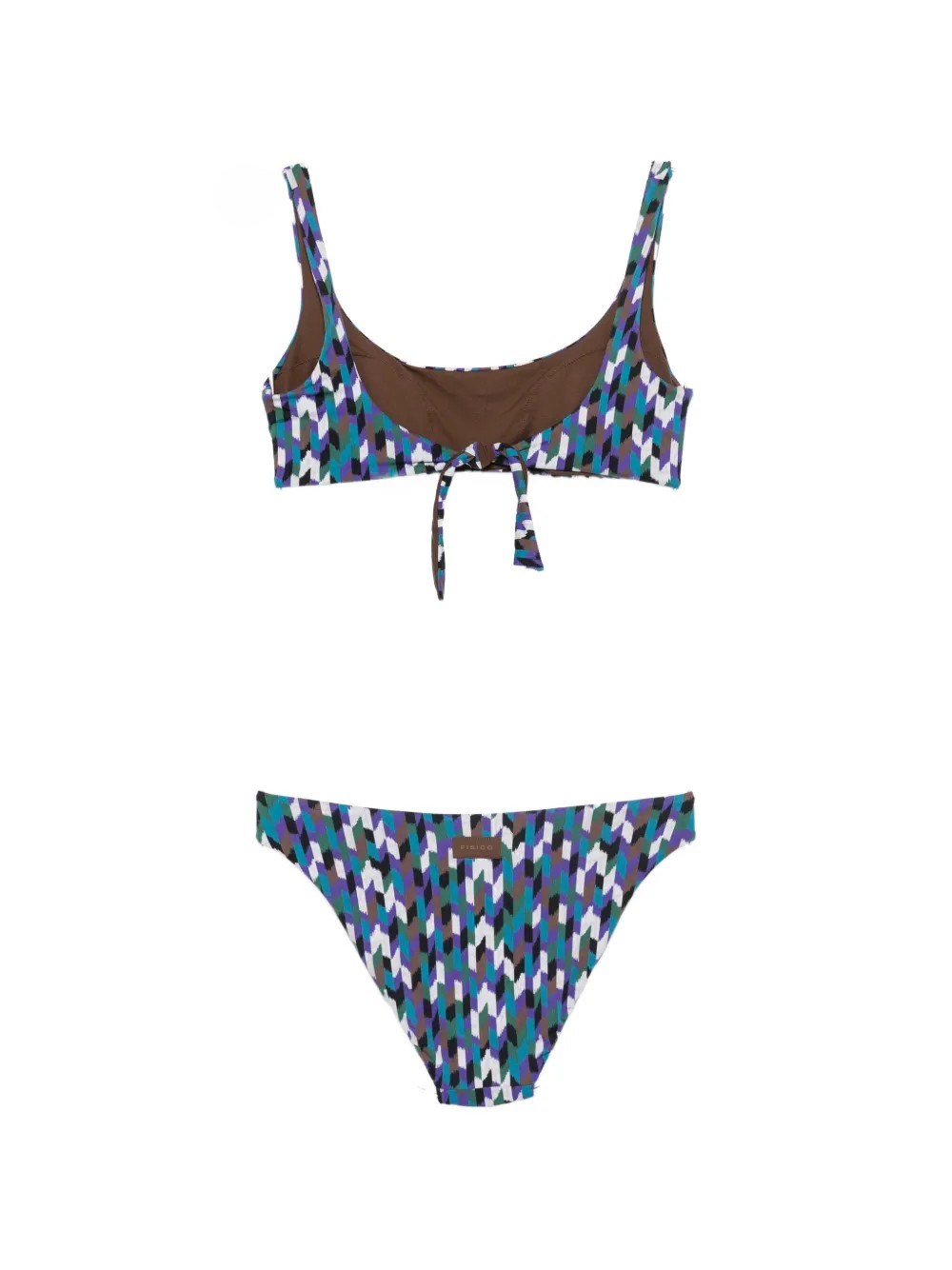 Multicolor Print Bikini Set