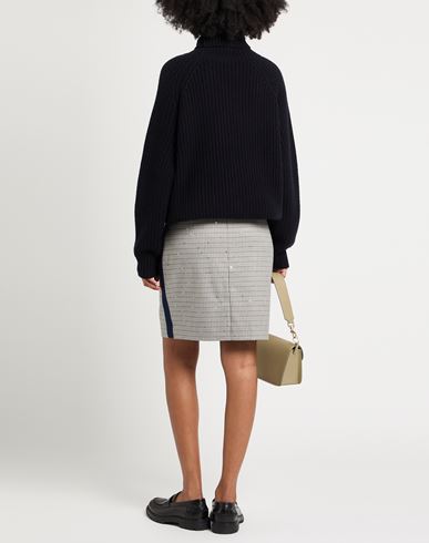 Woman Mini skirt Light grey Size 4 Viscose, Polyester, Elastane, Metal