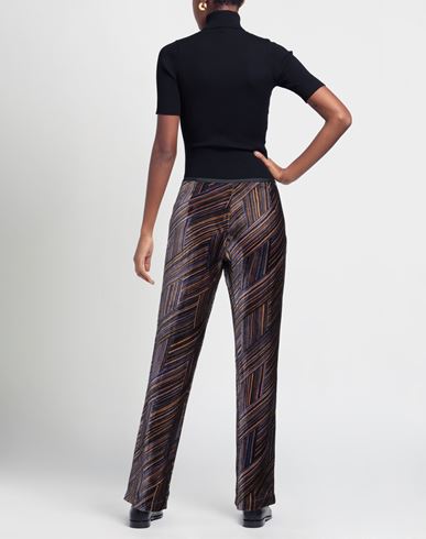 Siyu Woman Pants Blue Size 6 Viscose, Silk