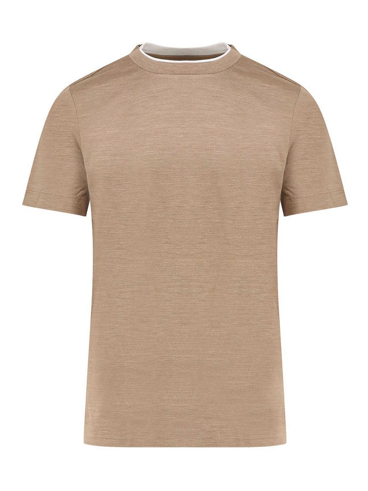 Cotton and silk T-Shirt