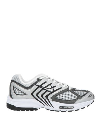 Man Sneakers Silver Size 4 Textile fibers, Synthetic material