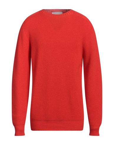 Amaranto Man Sweater Orange Size XL Wool