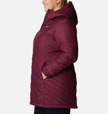 Women's Heavenly  Long Hooded Jacket - Plus Size-