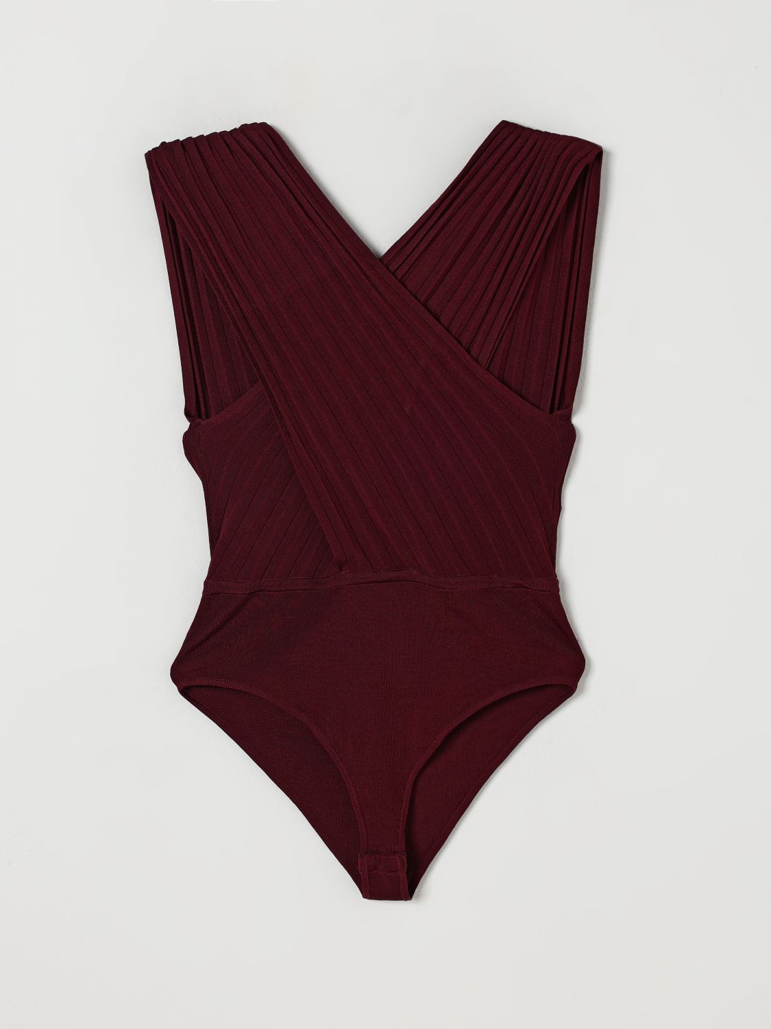 Bodysuit Woman color Burgundy
