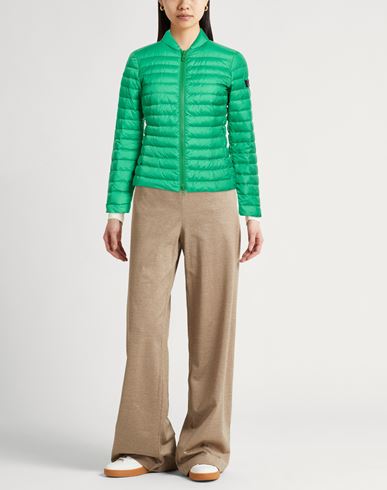 Woman Puffer Green Size 4 Polyester