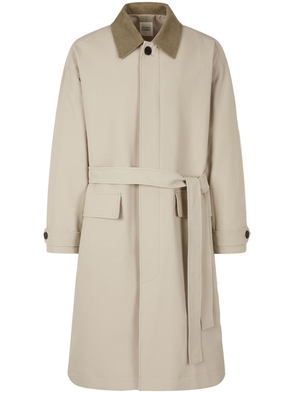 Belted trench coat - Brown