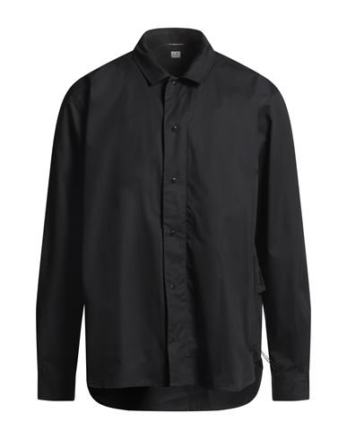 C. p. Company Man Shirt Black Size 3XL Cotton