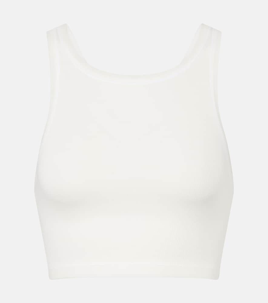 Pamela cotton-blend tank top