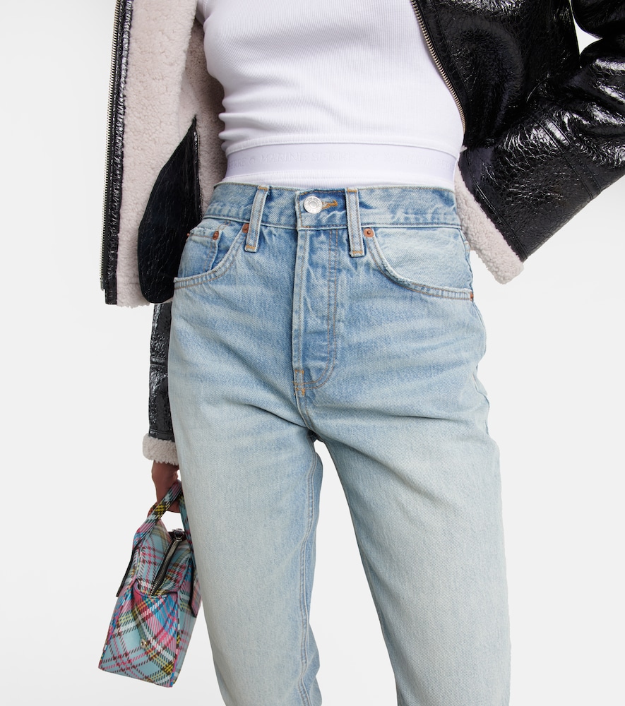 Re/Done High-rise bootcut jeans