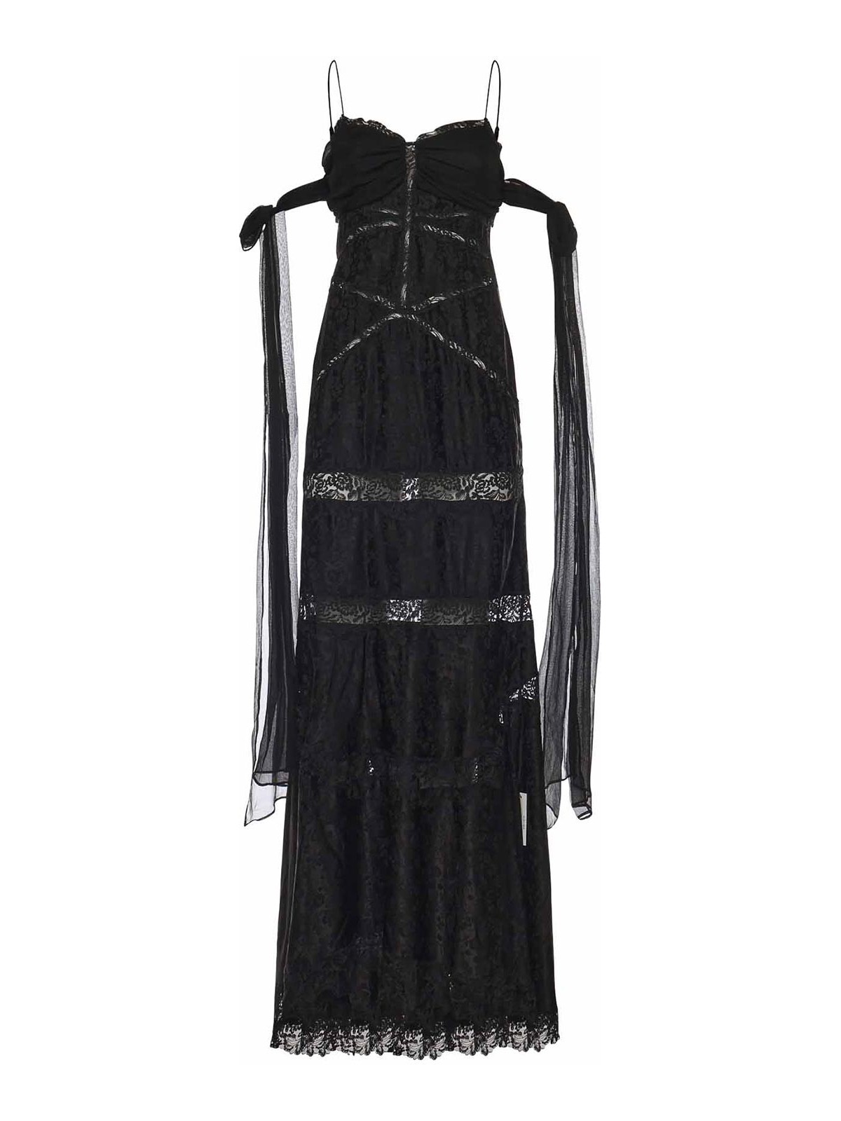 Rita Silk And Lace Dress