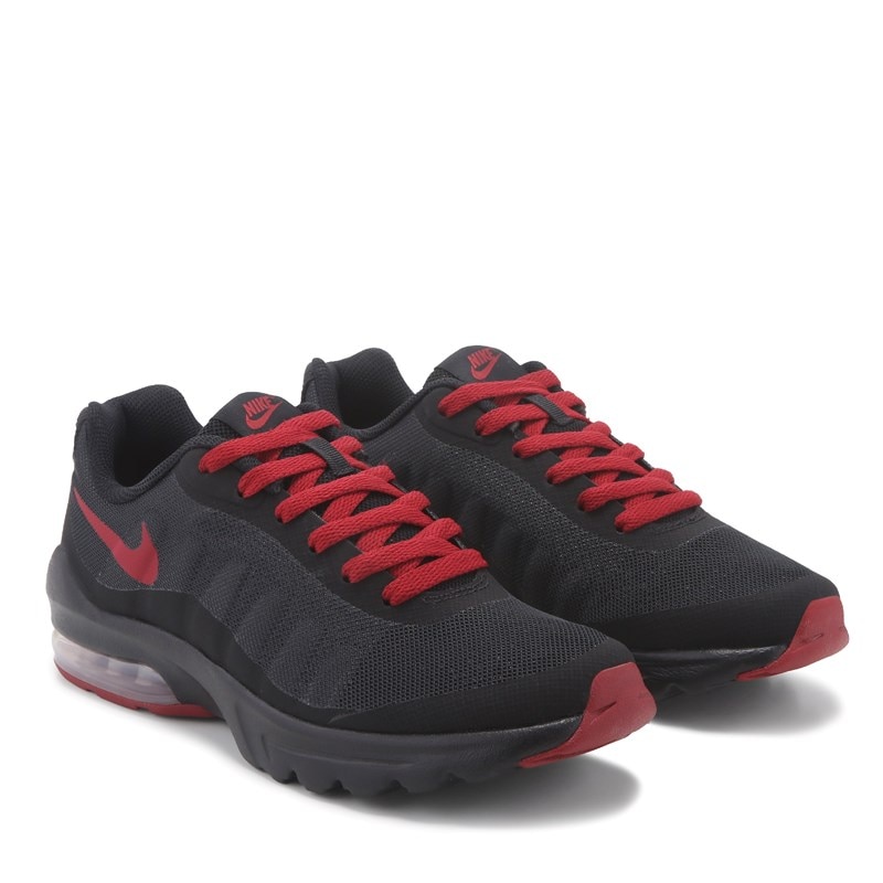 Kids' Air Max Invigor Sneaker Big Kid Shoes (Black/Red)