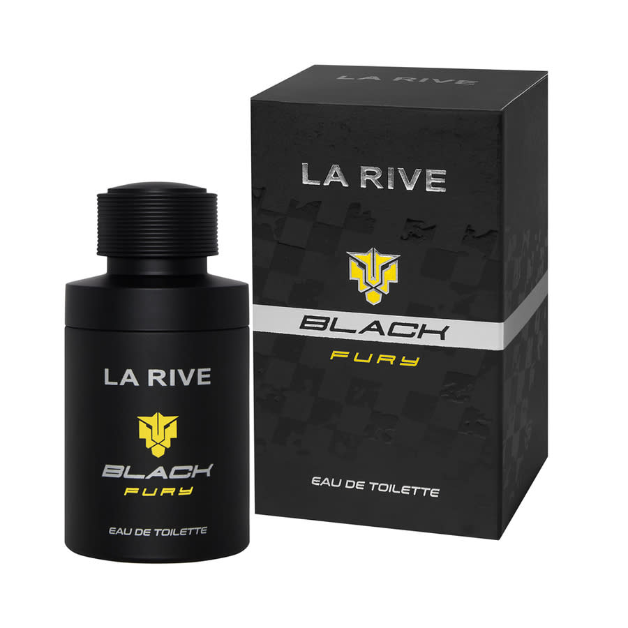 Mens Black Fury EDT Spray 3.4 oz Fragrances 5903719643221