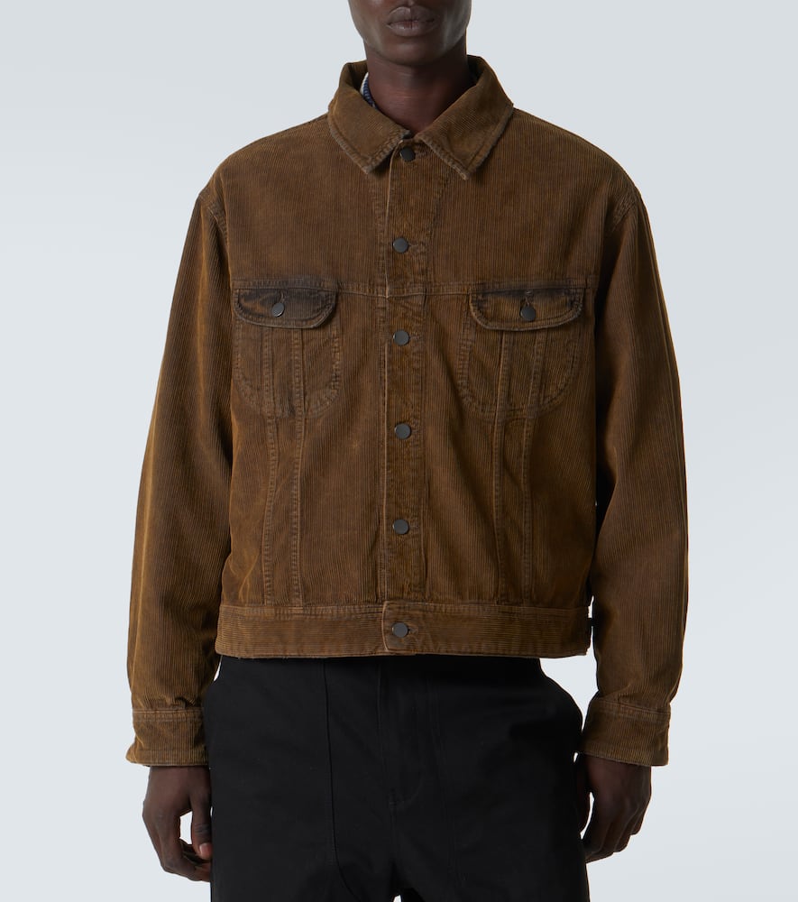 X Aaron Levine Derby corduroy jacket