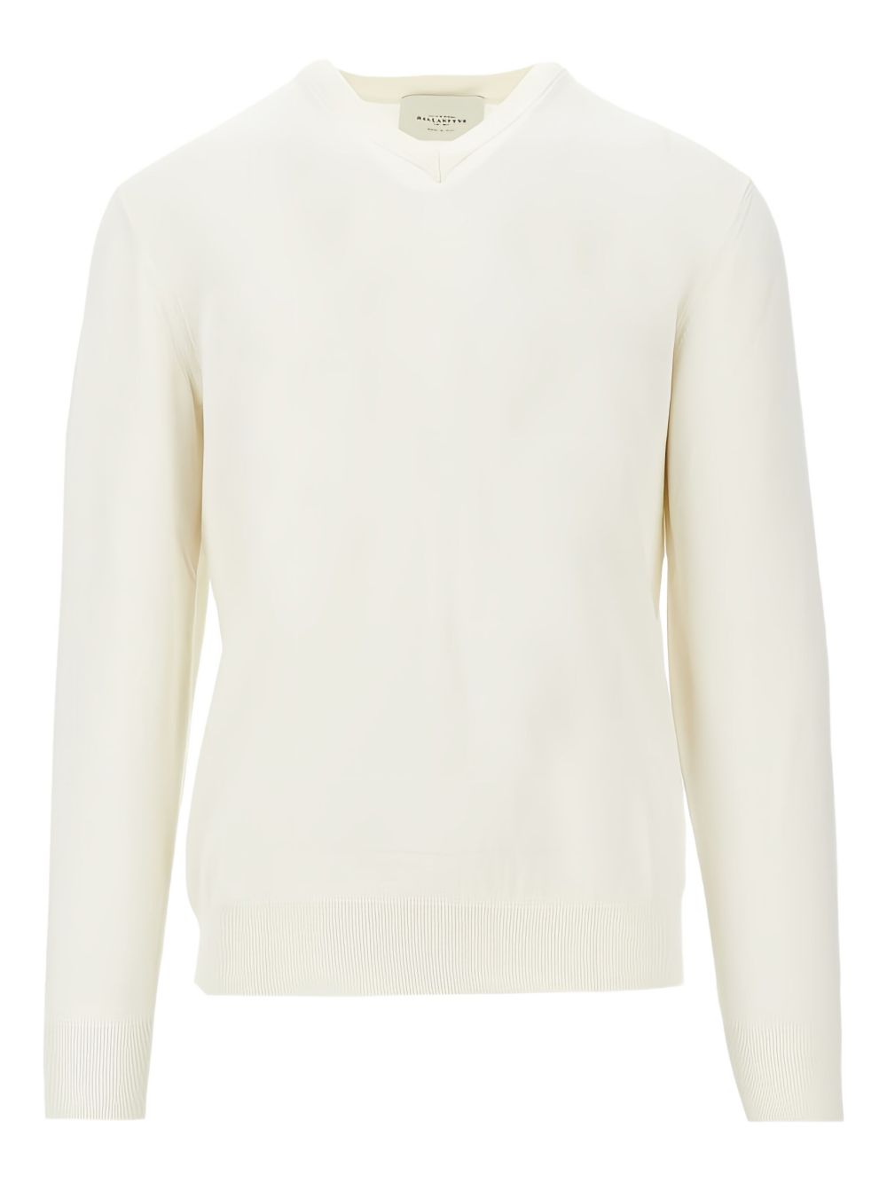Ballantyne V-neck sweater - White