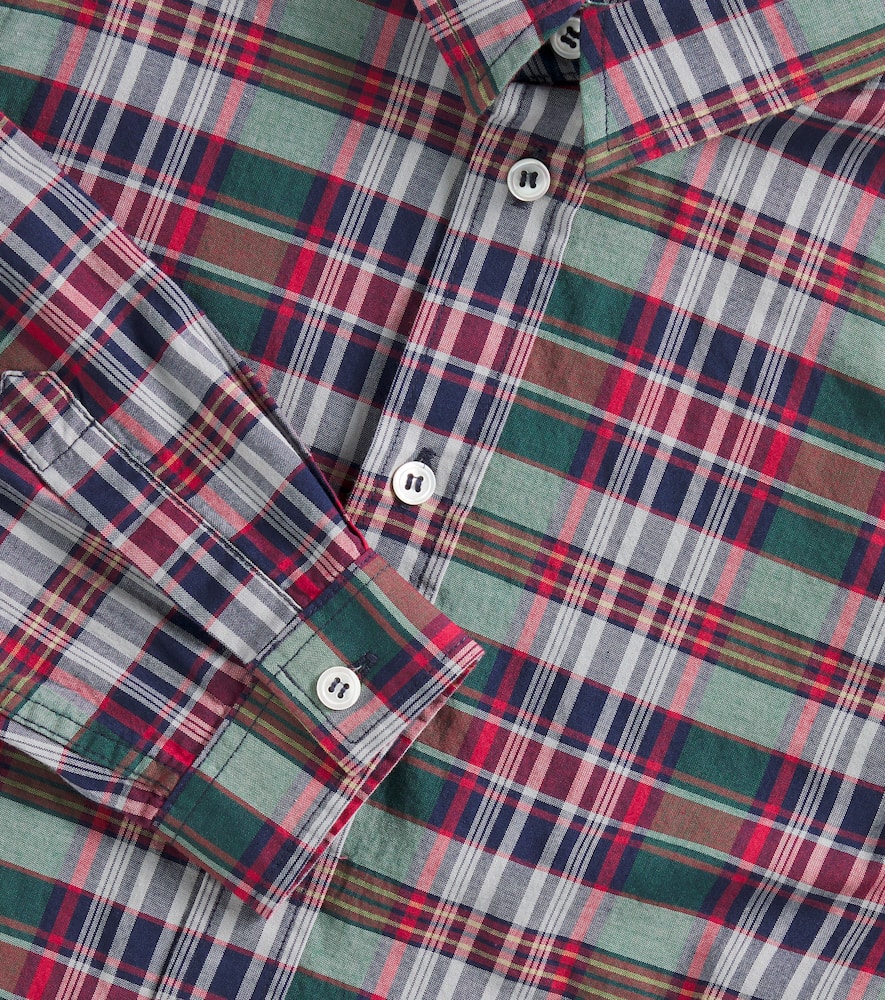 Bonpoint Daho checked cotton shirt