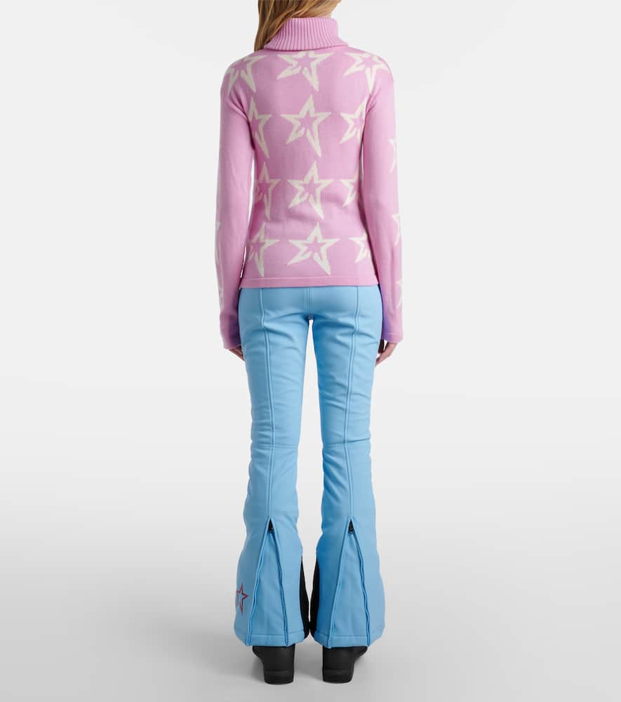 Star Dust wool turtleneck sweater