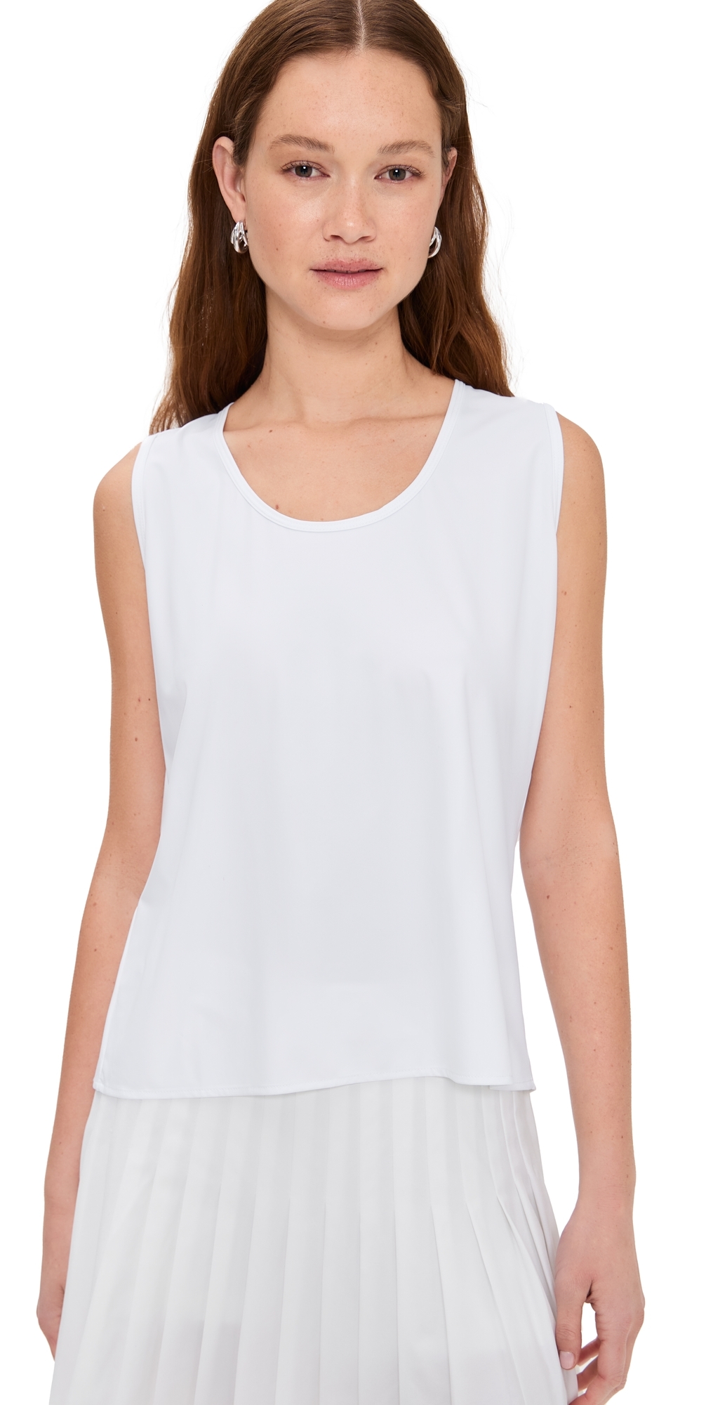 Eugenia Kim LOVE Venus Ruched Back Top Optic White