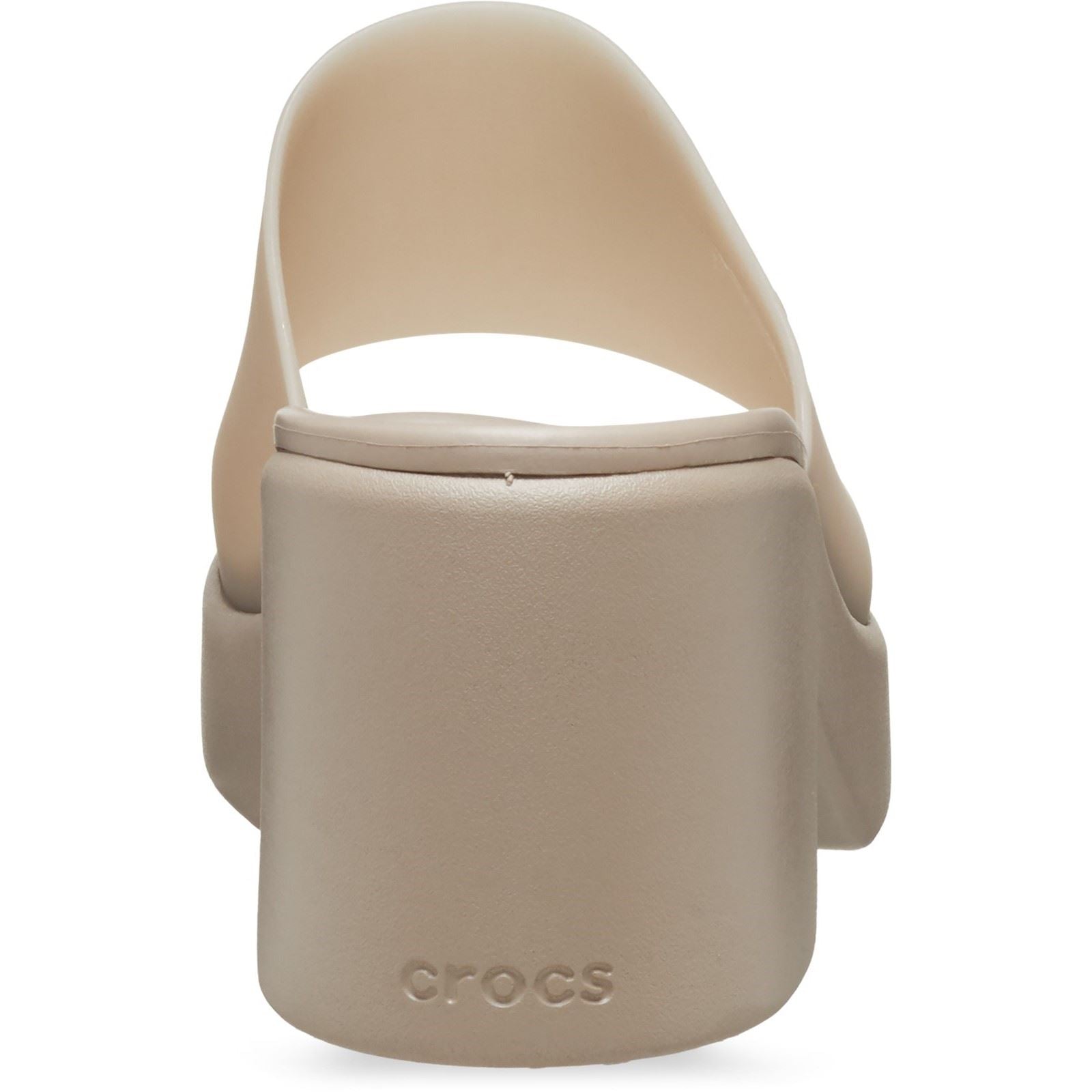 Crocs Brooklyn Slide Heel Women's Taupe Hee