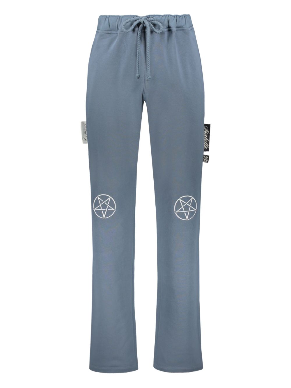 Isabella 1985 cotton track pants - Blue