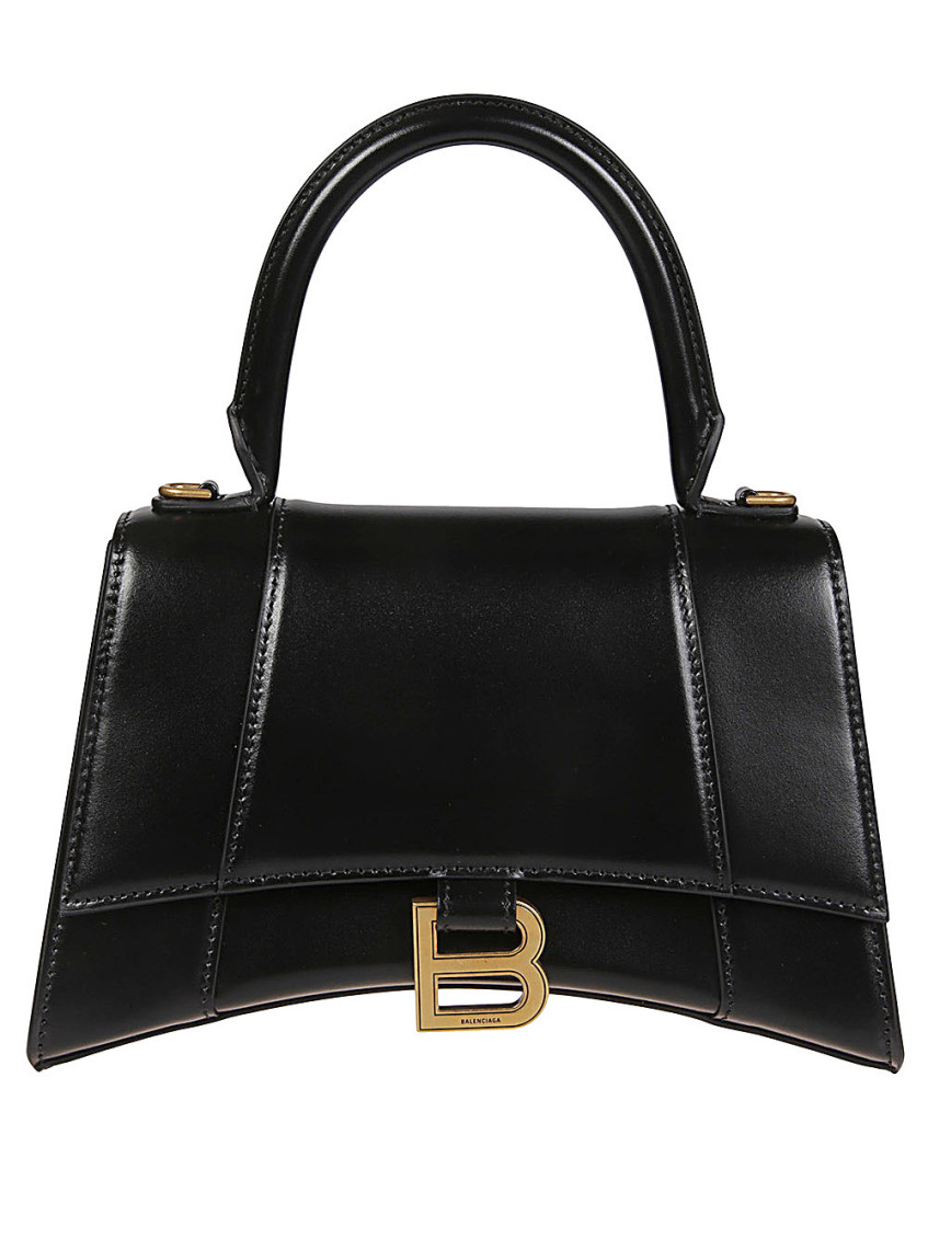 Black Hourglass Satchel