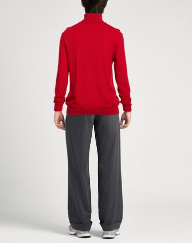 Man Turtleneck Red Size XL Wool, Viscose, Polyamide, Cashmere