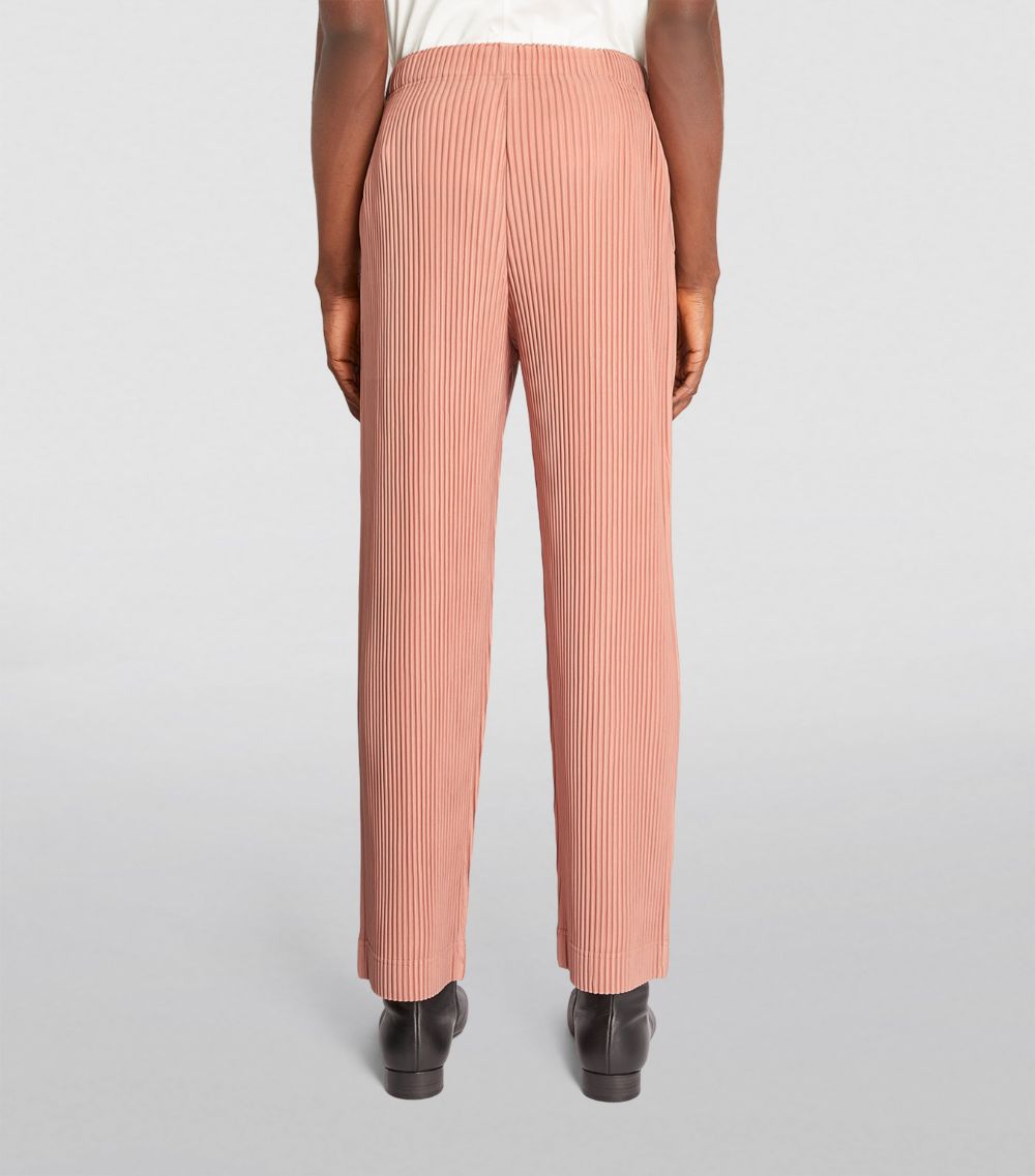 Pleated Wide-Leg Trousers