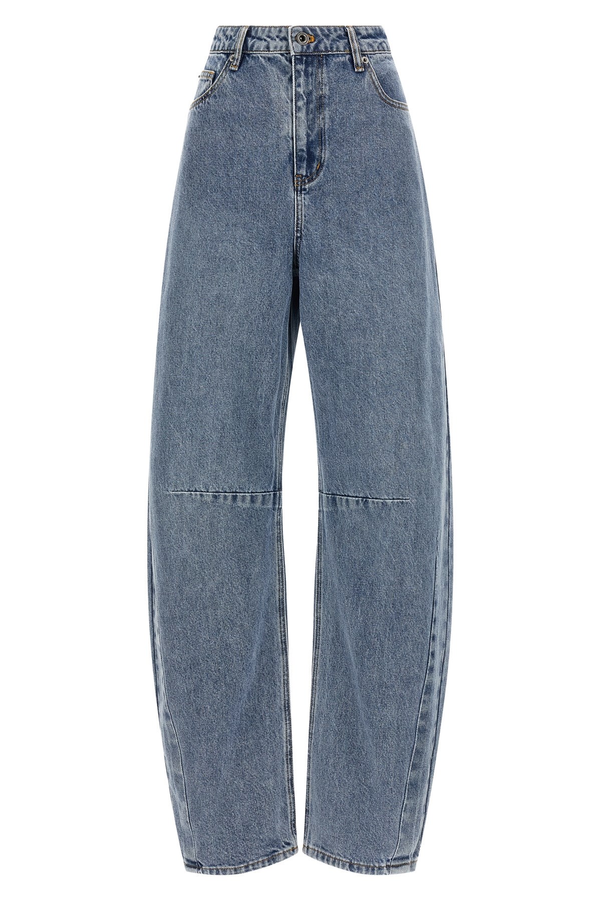 'Blue Barrel Leg' Jeans
