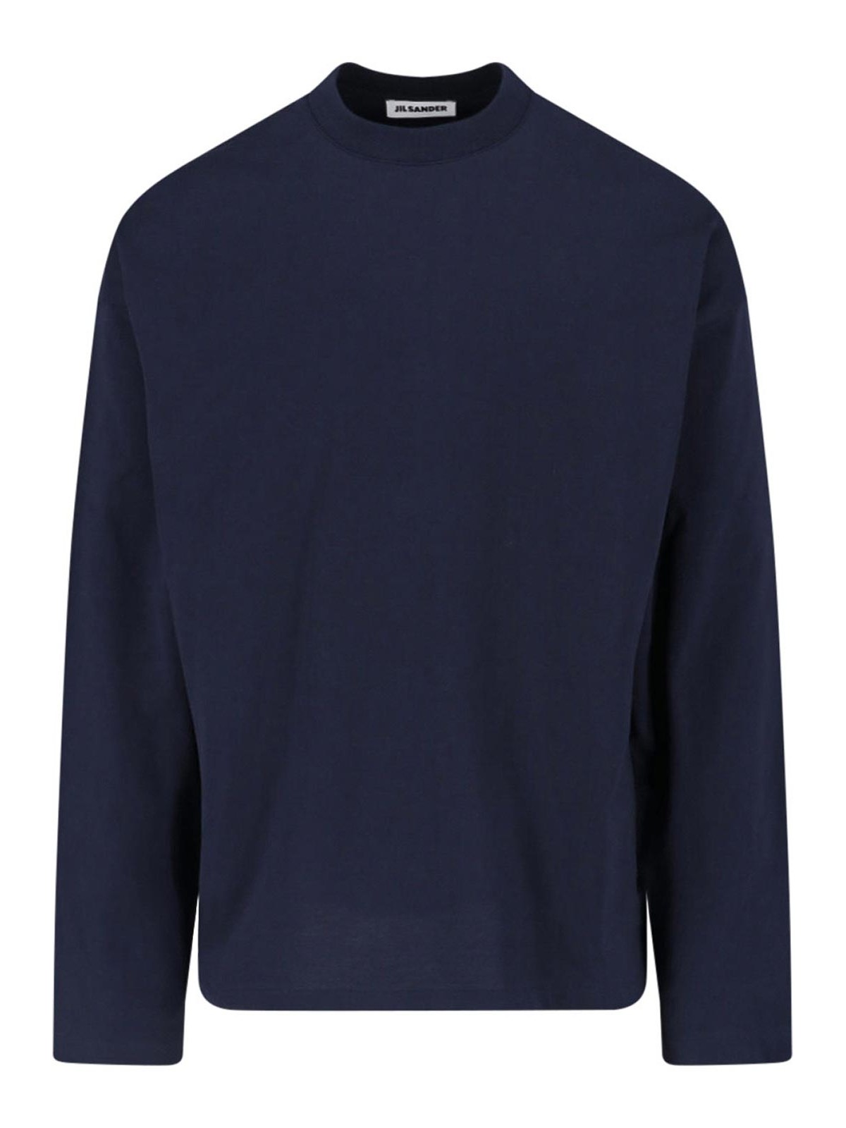 Jil Sander - cotton long sleeve crew neck t-shirt