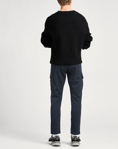Man Pants Midnight blue Size 32 Cotton, Elastane