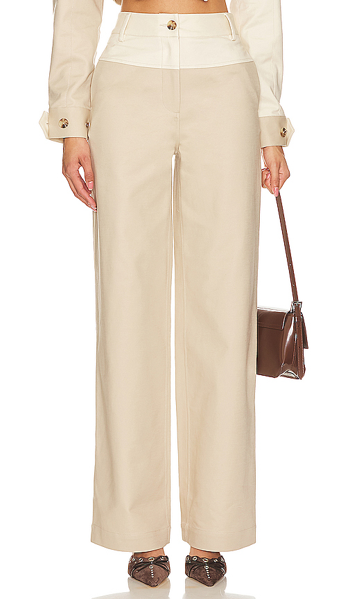 Camila Coelho Araceli Pant in Neutral. - XS also in