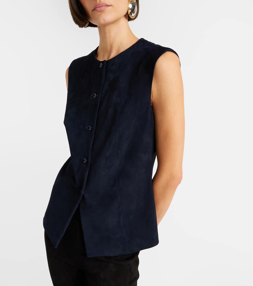Casino suede vest