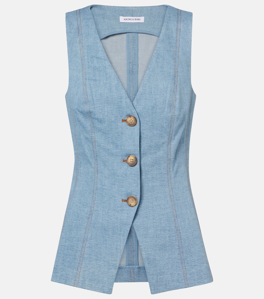 Avalina denim vest
