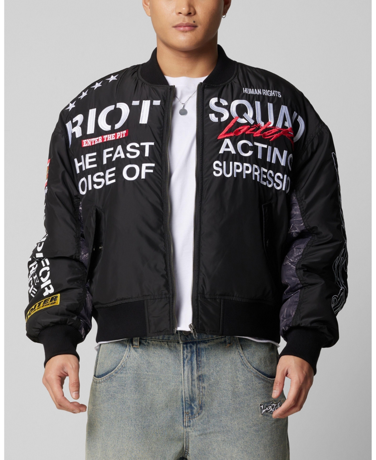 Men's Riot Squad Bomber Jacket