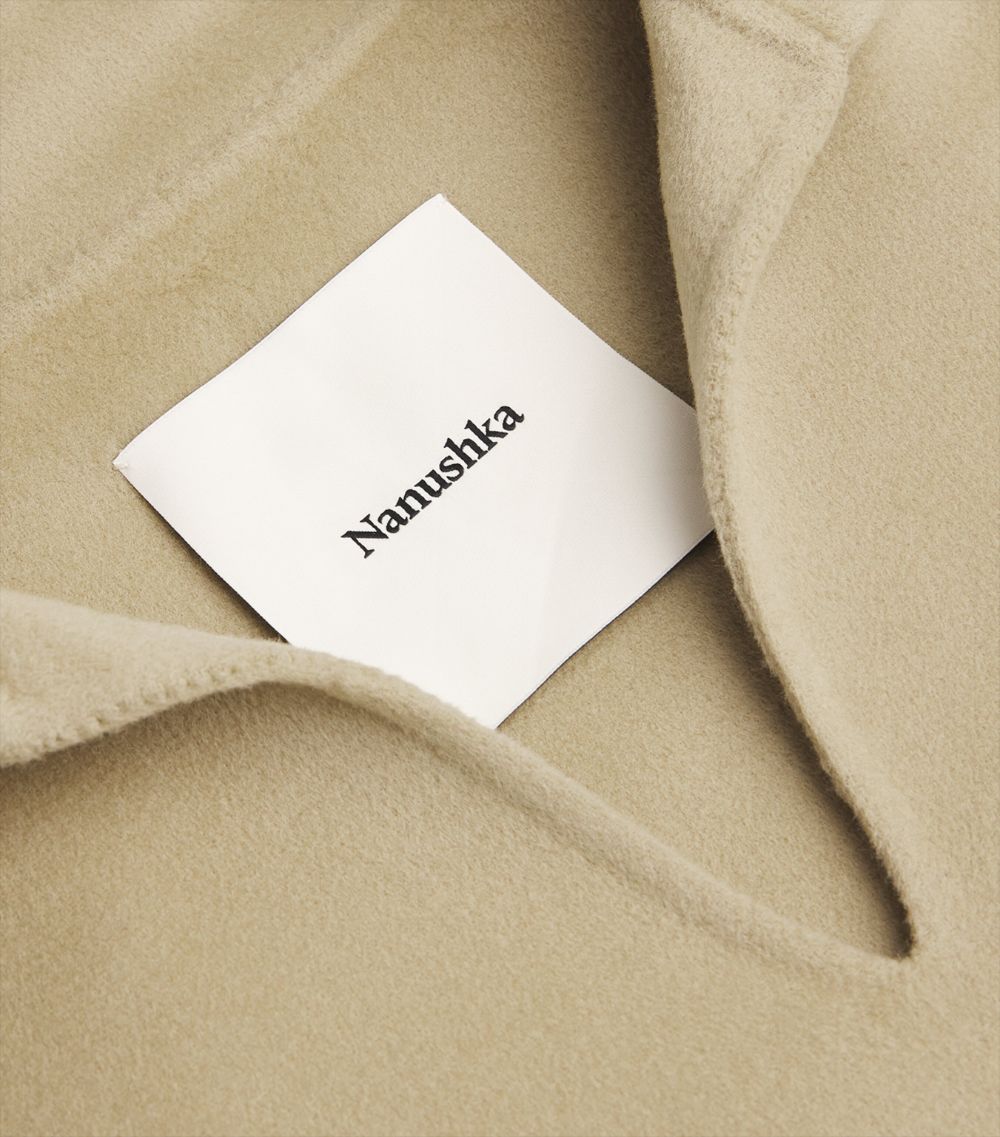 Wool-Silk Maxe Sweatshirt
