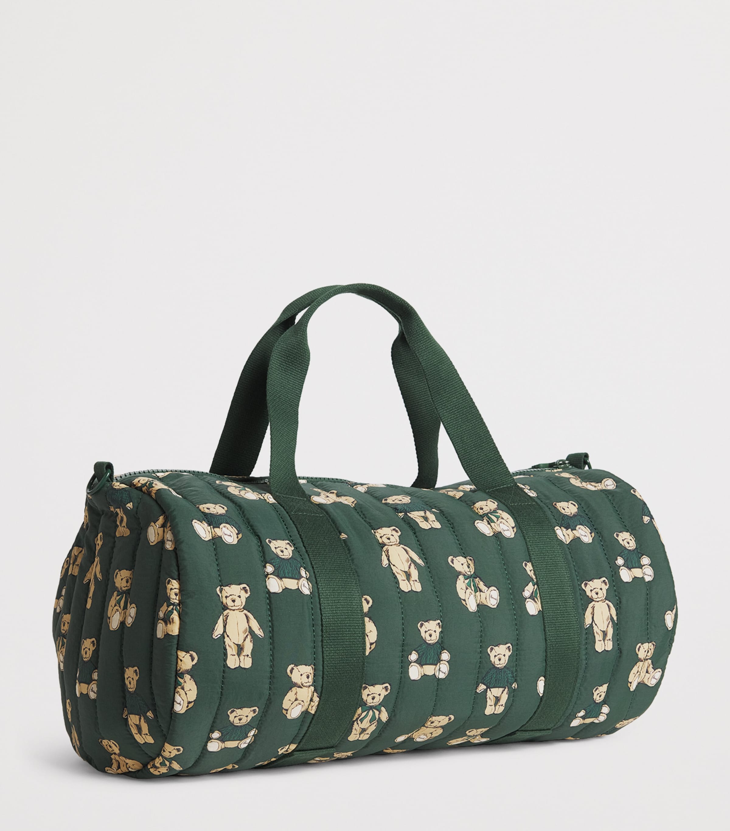 Quilted Henry Bear Duffle Bag