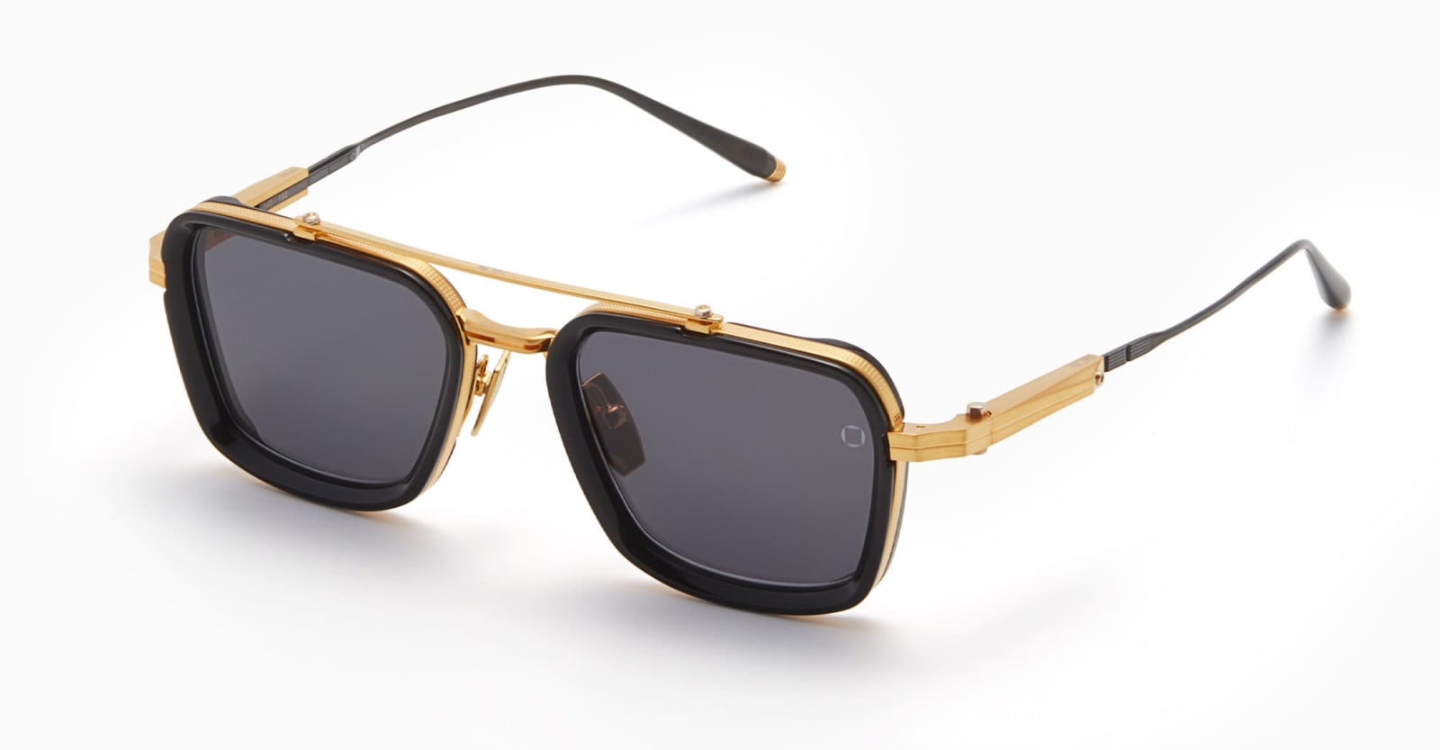 Solis - Brushed Gold / Black Sunglasses